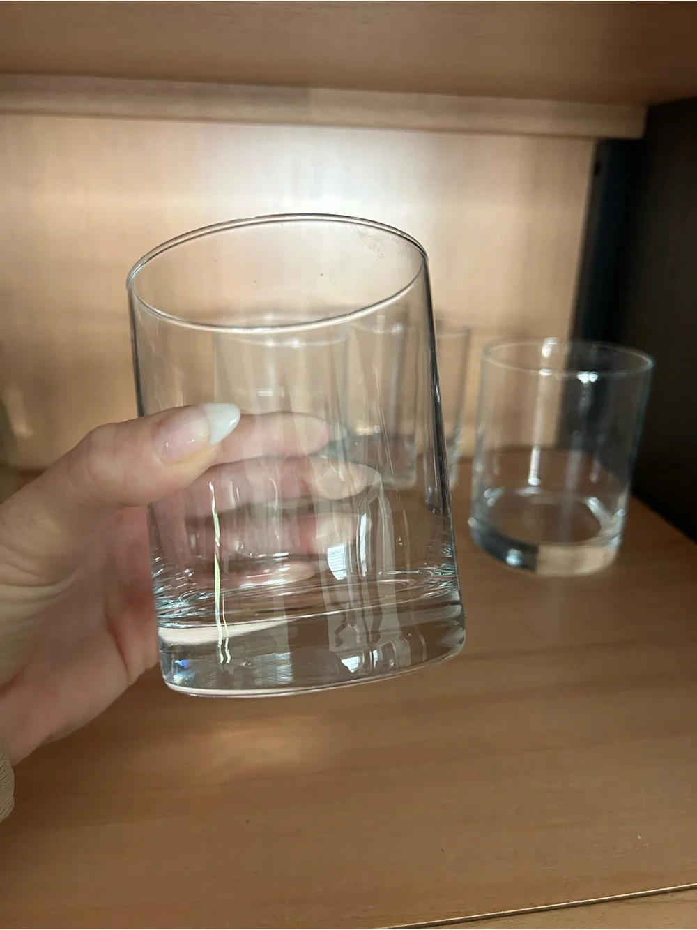 Clear Glass Tumbler Set - 4 pair